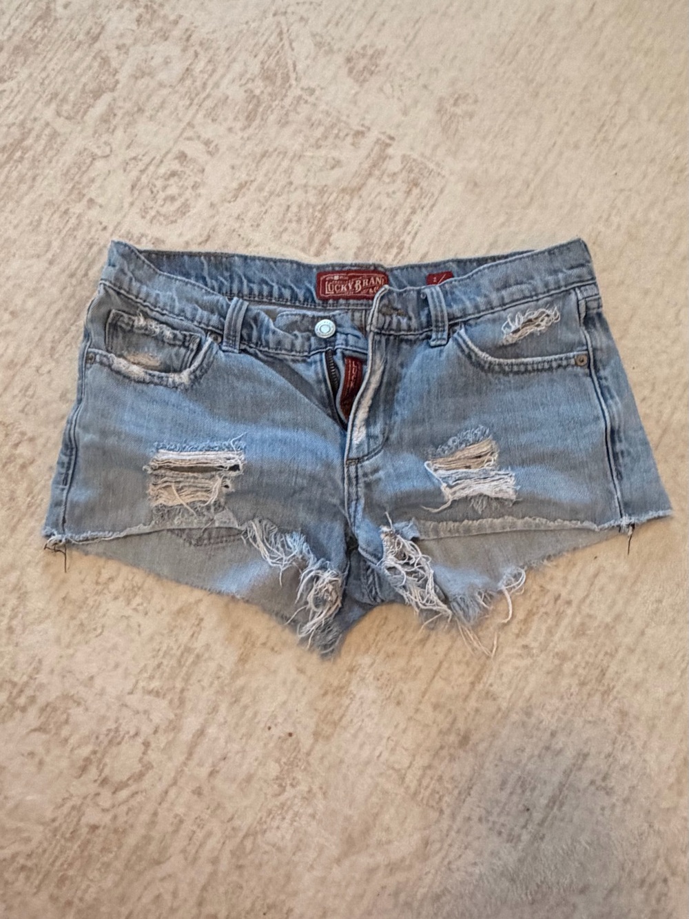 Lucky Brand "The Cutoff" Denim Shorts